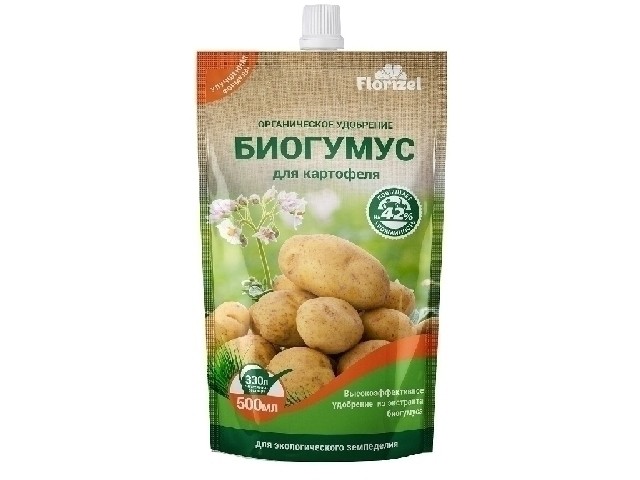 Для Картофеля. Органическое удобрение. (термо-пак 500 мл.)  Florizel 